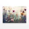 Wild Flowers Meadow At Sunset Wall Art Print 100% Australian Made - Image 2