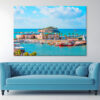 Pigeon Island Pirate Castle Wall Art Print 100% Australian Made - Image 2