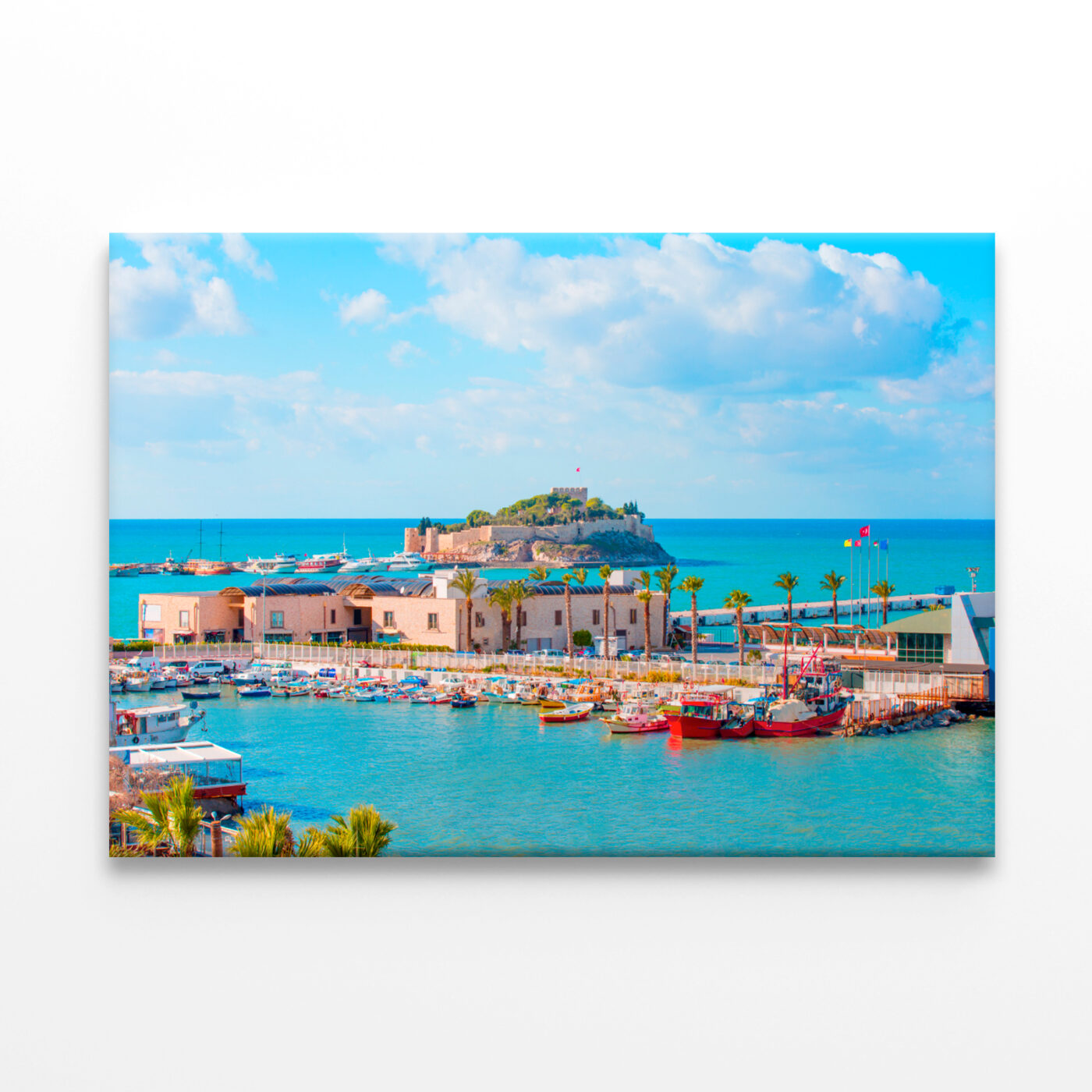 Pigeon Island Pirate Castle Wall Art Print 100% Australian Made - Image 3