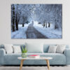 Winter Forest in South Park, Sofia Wall Art Print 100% Australian Made - Image 2