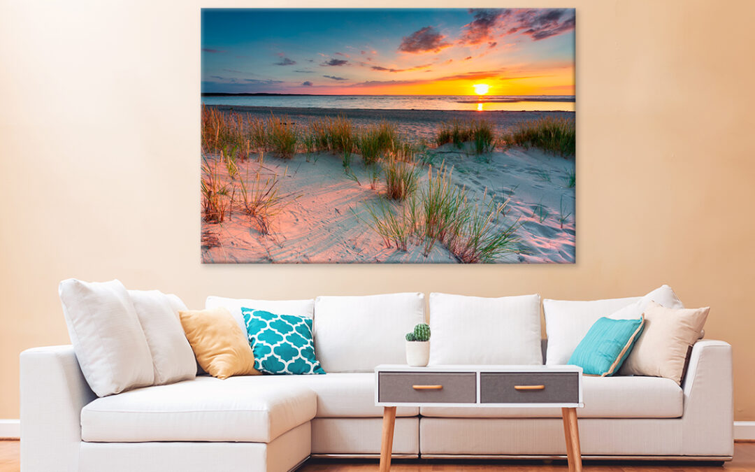 Island At The Baltic Sea Poland Wall Art Print 100% Australian Made