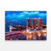Singapore Cityscape at Marina Bay Wall Art Print 100% Australian Made - Image 3