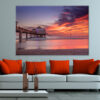 Sunset View from Clearwater Beach Wall Art Print 100% Australian Made