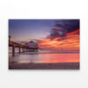 Sunset View from Clearwater Beach Wall Art Print 100% Australian Made - Image 3