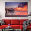 Sunset View from Clearwater Beach Wall Art Print 100% Australian Made - Image 2