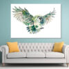 Forest Owl Wall Art Print 100% Australian Made