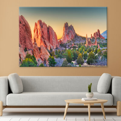Garden of the Gods, Colorado Spring Wall Art Print 100% Australian Made