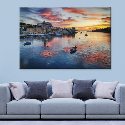 Malta Island Mediterranean Sea Wall Art Print 100% Australian Made