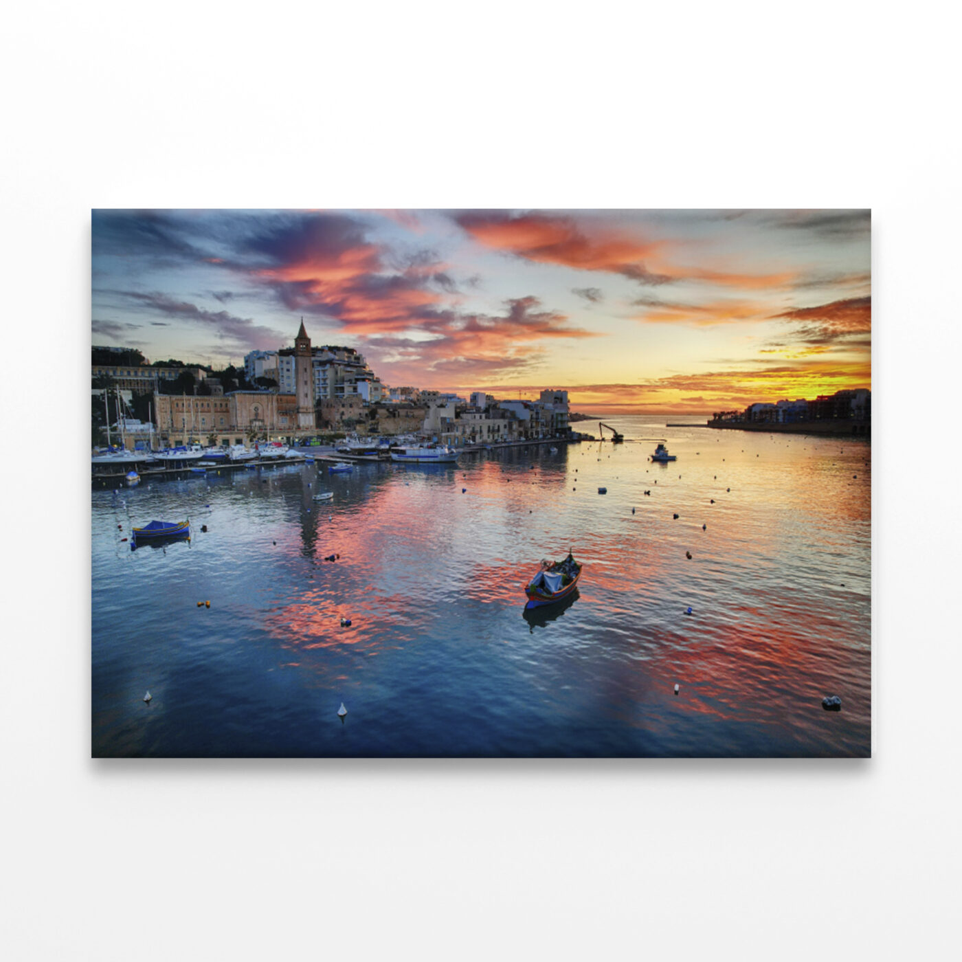 Malta Island Mediterranean Sea Wall Art Print 100% Australian Made - Image 2