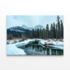 Rocky Mountains in Canmore Wall Art Print 100% Australian Made - Image 3