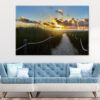 Delray Beach is a vibrant coastal city located in Palm Beach County, Florida Wall Art Print 100% Australian Made