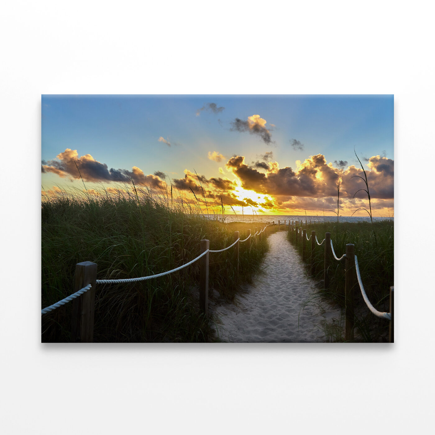 Delray Beach is a vibrant coastal city located in Palm Beach County, Florida Wall Art Print 100% Australian Made - Image 2