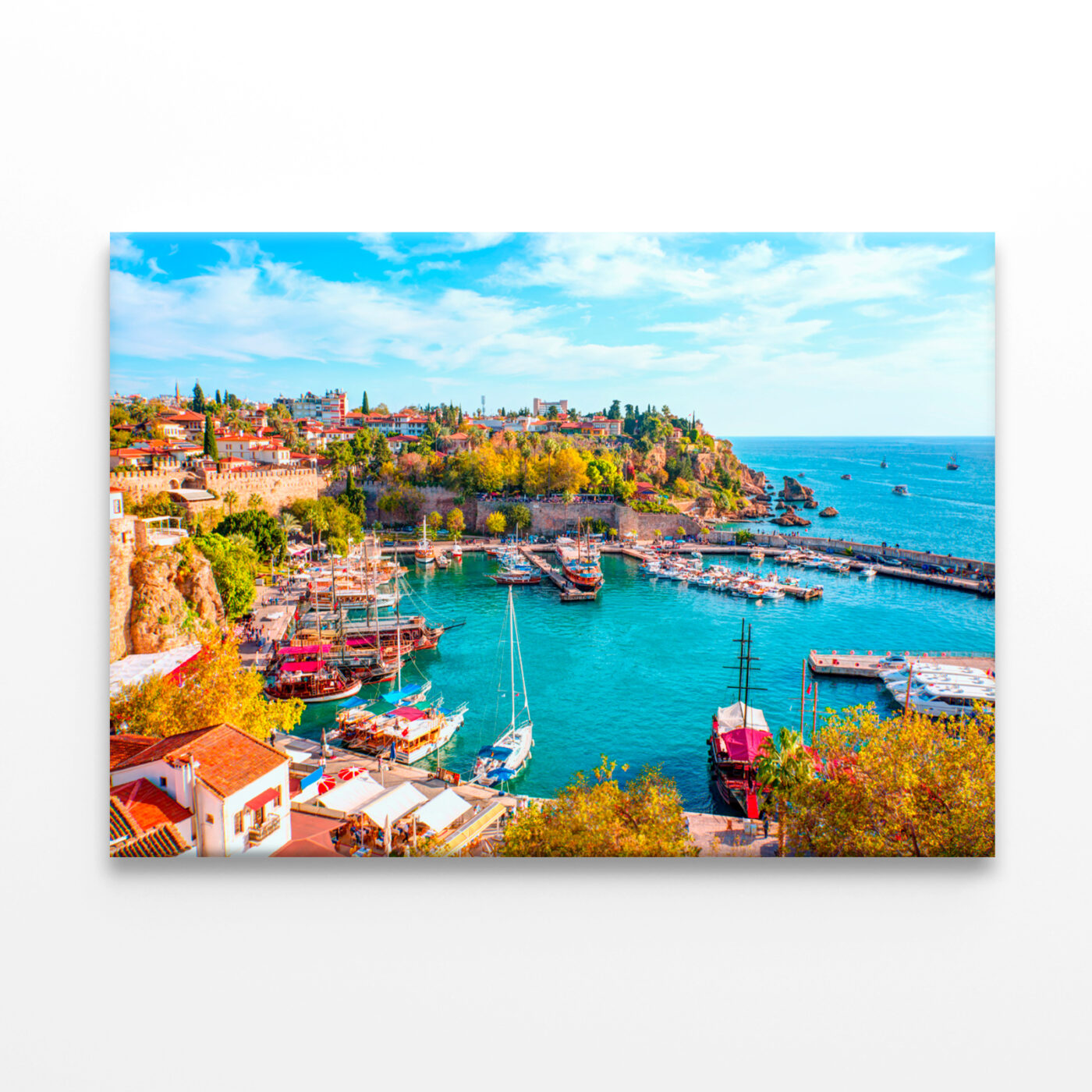 Old Town Kaleici Antalya Turkey Wall Art Print 100% Australian Made - Image 3
