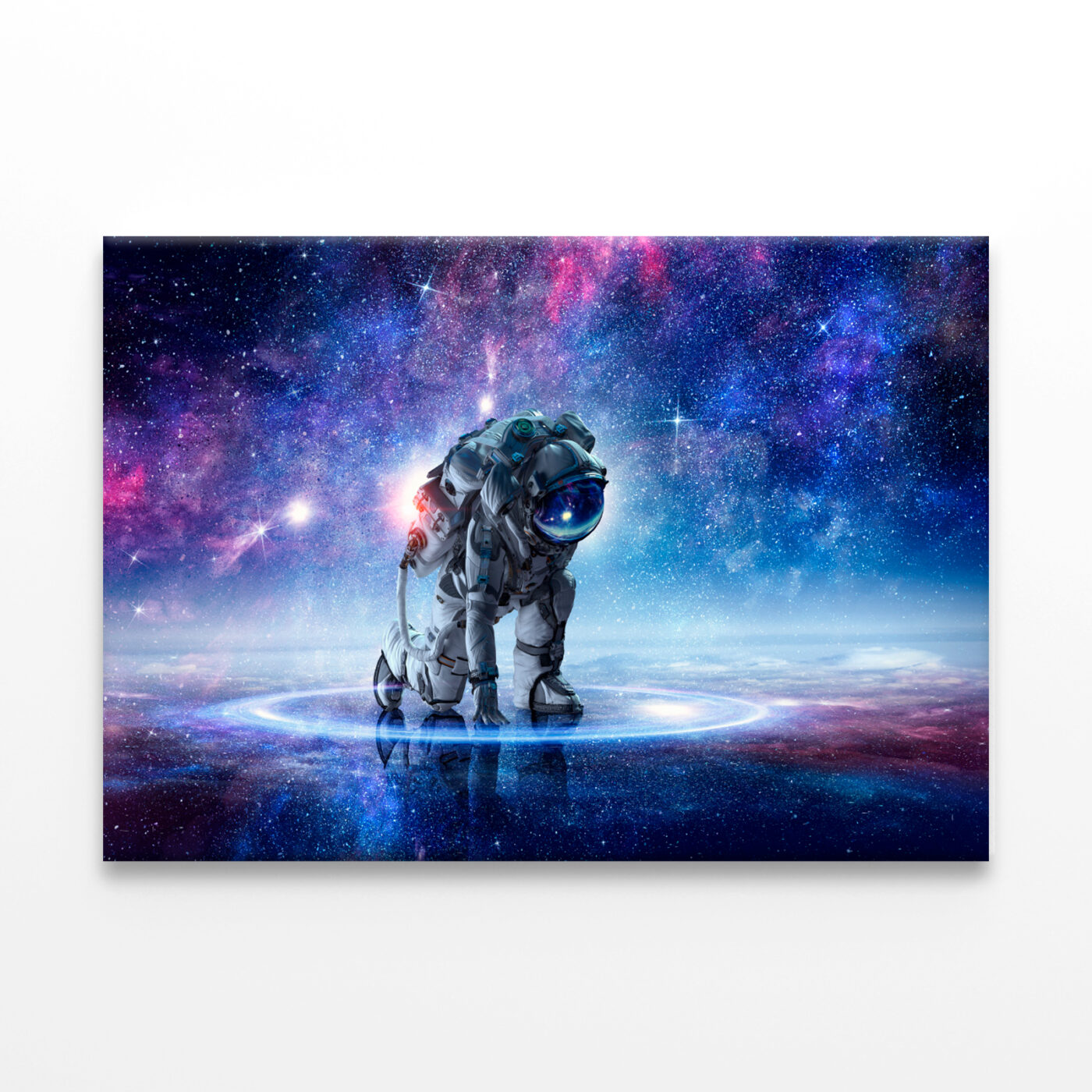 Astronaut Starting  Run Wall Art Print 100% Australian Made - Image 3