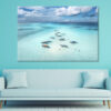 Vibrant Mnemba Island, Zanzibar Wall Art Print 100% Australian Made