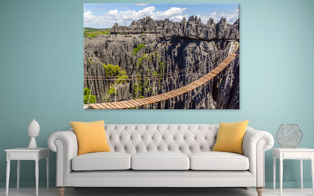 Madagascar Tsingy de Bemaraha Wall Art Print 100% Australian Made