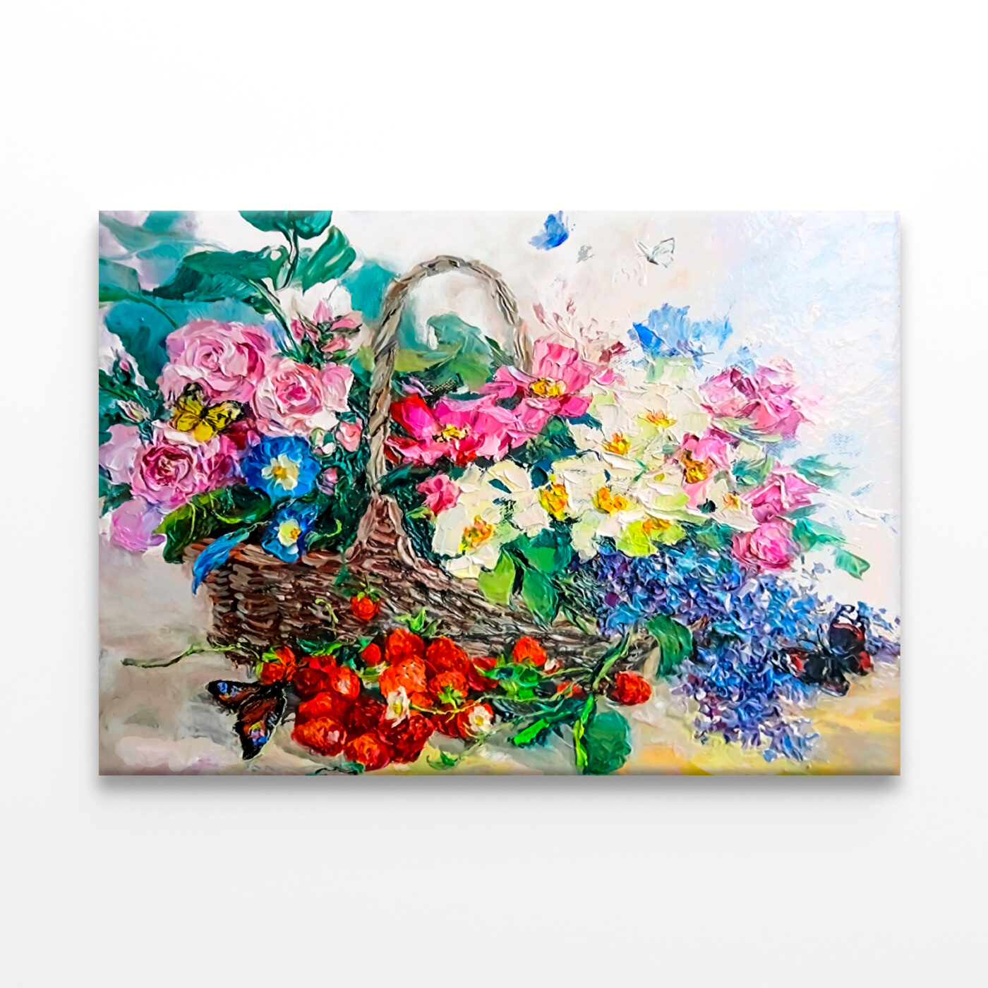 Colorful Still Life with Flowers Wall Art Print 100% Australian Made - Image 3