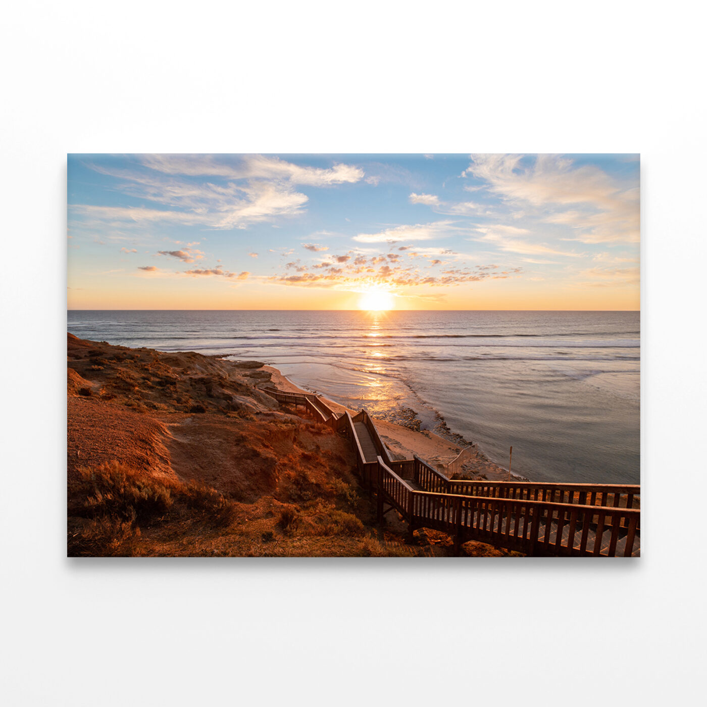 Sunset at Port Noarlunga Wall Art Print 100% Australian Made - Image 3