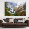 Elegant Picturesque Autumn Waterfall Wall Art Print 100% Australian Made