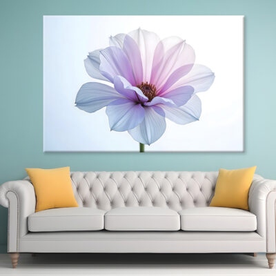 Colorful Abstract Image Of Flowers Wall Art Print 100% Australian Made