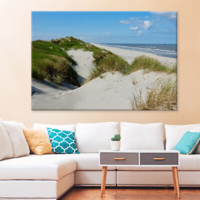 Beach Dunes on Ameland Island Wall Art Print 100% Australian Made