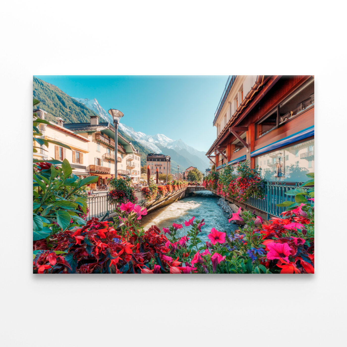 View Of Chamonix Mont Blanc  Wall Art Print 100% Australian Made - Image 3