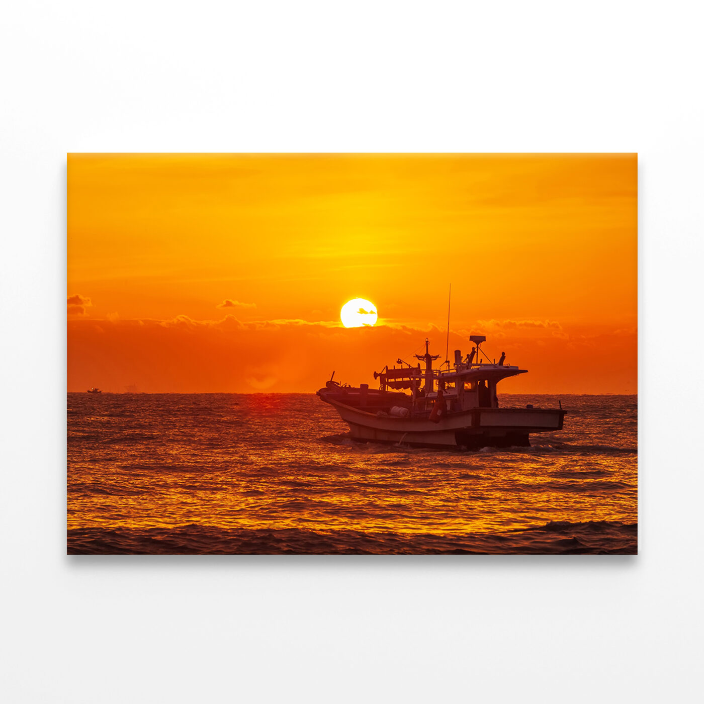 Sea Sunrise at Kangyang Port, Ulsan Wall Art Print 100% Australian Made - Image 2