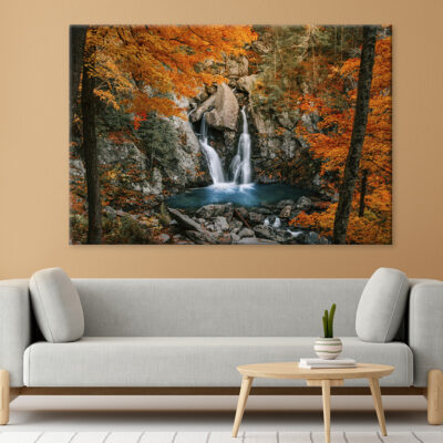 Bash Falls Waterfall New England  Wall Art Print 100% Australian Made