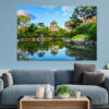 Osaka Castle Museum At Sunset  Wall Art Print 100% Australian Made - Image 3