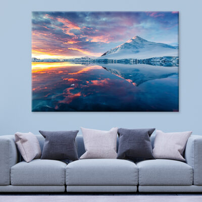 Beautiful Antarctica Landscape Wall Art Print 100% Australian Made