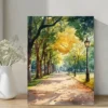 Hyde Park in London Wall Art Canvas Framed 40x60