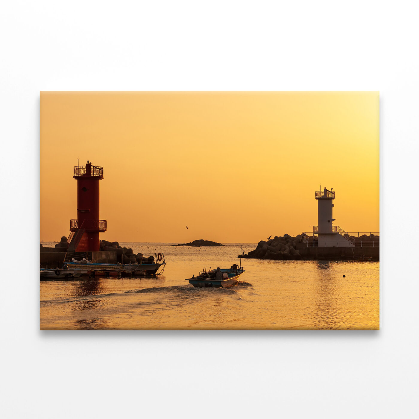 Sea Sunrise in Cheongsapo, Busan Wall Art Print 100% Australian Made - Image 2