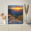 Wollemi National Park Australia Wall Art Canvas Framed 40x60 - Image 3