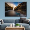 Gjogv Harbor in Faroe Islands Wall Art Print 100% Australian Made - Image 2