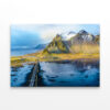 Vestrahorn Mountain Aerial View Wall Art Print 100% Australian Made - Image 3