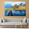 Vestrahorn Mountain Aerial View Wall Art Print 100% Australian Made