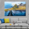 Vestrahorn Mountain Aerial View Wall Art Print 100% Australian Made - Image 2