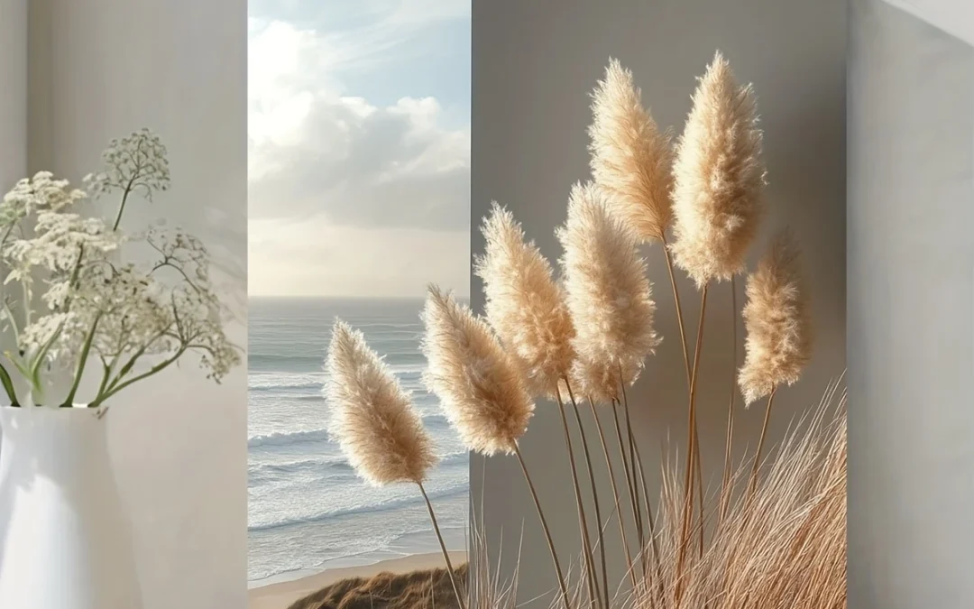 Neutral Beach Wall Art Canvas Framed 40×60