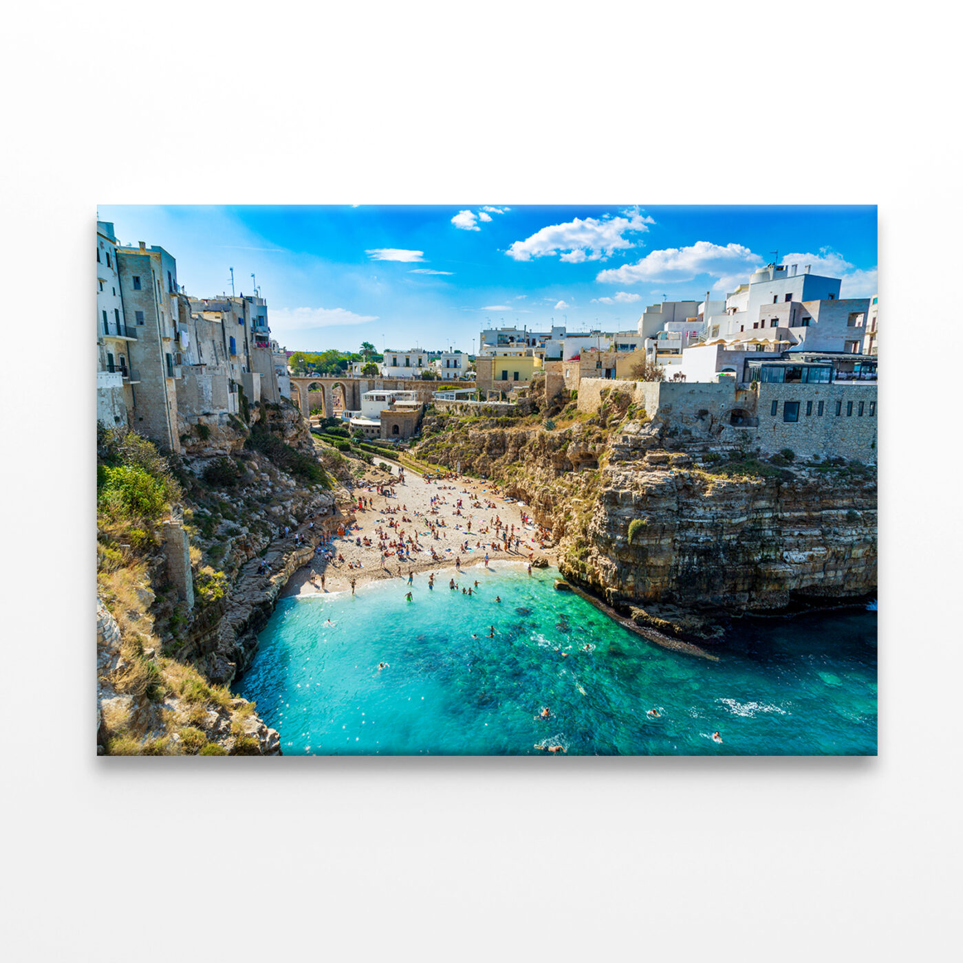 Lama Monachile Beach, Italy Wall Art Print 100% Australian Made - Image 3