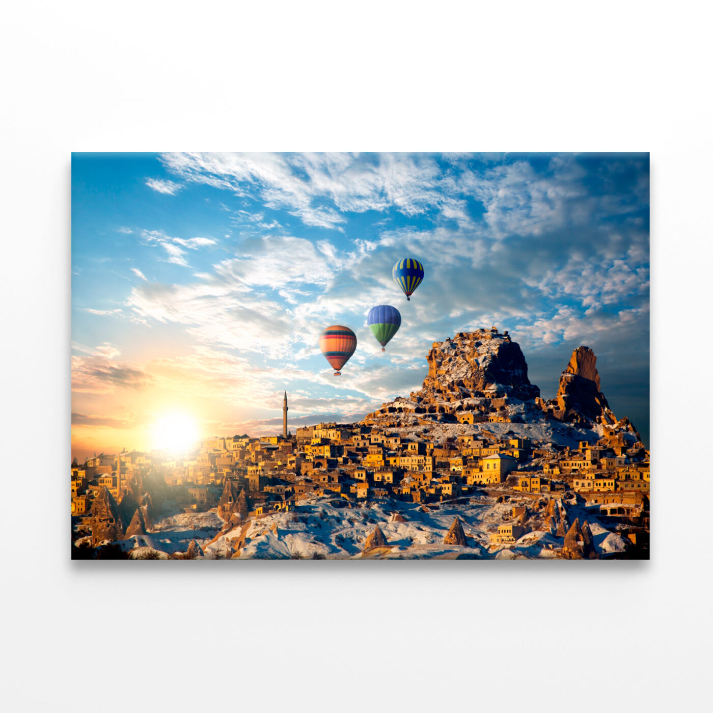 Hot Air Balloon over Cappadocia Wall Art Print 100% Australian Made - Image 3