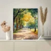 Hyde Park in London Wall Art Canvas Framed 40x60 - Image 3