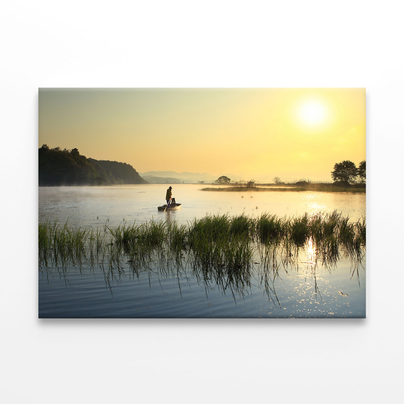 Morning View of Upo Swamp, Korea Wall Art Print 100% Australian Made - Image 2