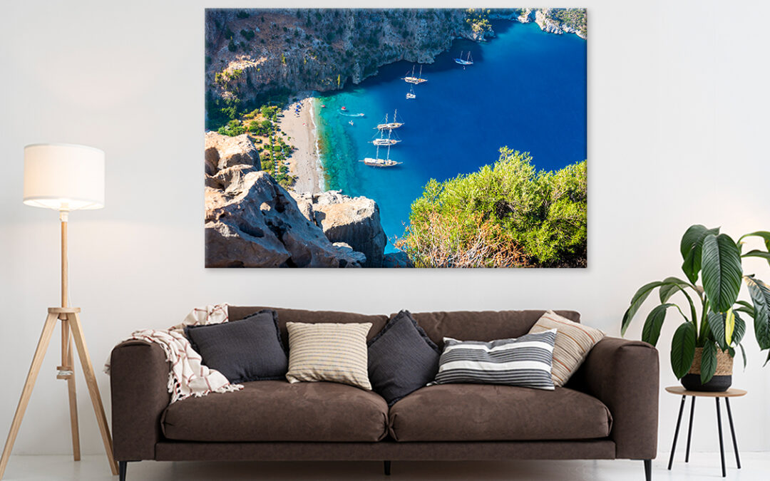 Butterfly Valley, Fethiye, Turkey Wall Art Print 100% Australian Made