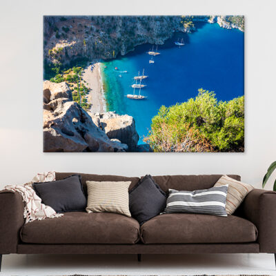 Butterfly Valley, Fethiye, Turkey Wall Art Print 100% Australian Made