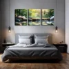 3pcs float and play on the water butterfly Wall Art Set Canvas Framed 40x60cm - High Quality Print 100% Australian Made Wall Canvas Ready to Hang - Image 3