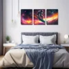 3pcs  Future Human Beings Freely Explore Wall Art Set Canvas Framed 40x60cm - High Quality Print 100% Australian Made Wall Canvas Ready to Hang - Image 3