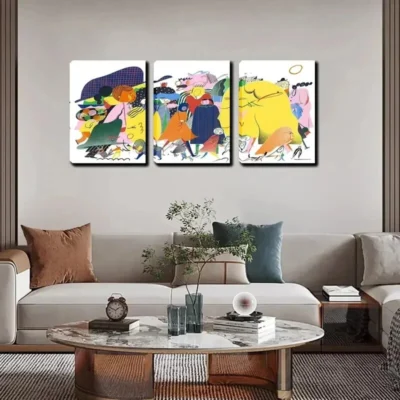 3pcs African Women Wall Art Set Canvas Framed 40x60cm - High Quality Print 100% Australian Made Wall Canvas Ready to Hang