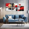 3pcs Triple Frame Creative  Wall Art Set Canvas Framed 50x70cm - High Quality Print 100% Australian Made Wall Canvas Ready to Hang - Image 2