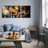 3pcs Colorful Abstract Painting Of Technology Wall Art Set Canvas Framed 40x60cm - High Quality Print 100% Australian Made Wall Canvas Ready to Hang - Image 2