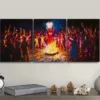 3pcs Luxurious, Opera Performance Wall Art Set Canvas Framed 50x70cm - High Quality Print 100% Australian Made Wall Canvas Ready to Hang - Image 3